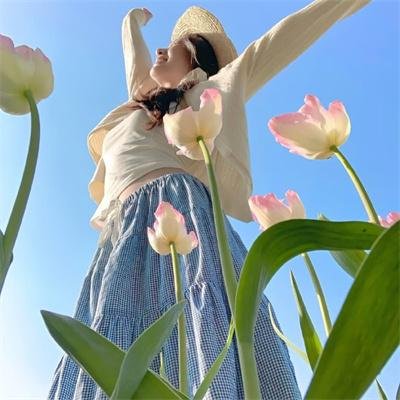 花圃里的蝴蝶